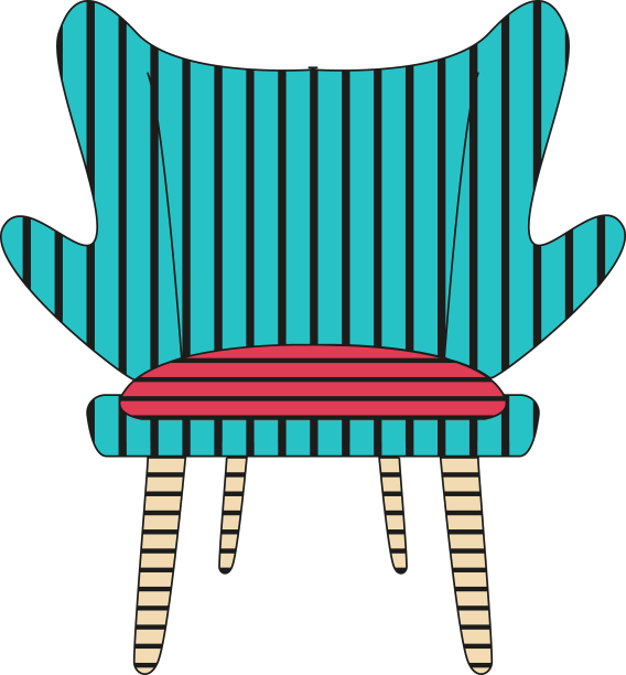 时尚椅卡通图片下载