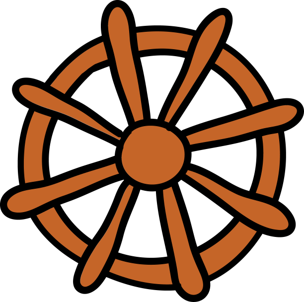 简单可爱的交通涂鸦套装图片下载