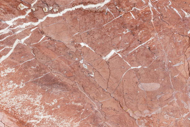 红色大理石花纹，白色纹路。特写照片纹理图片下载