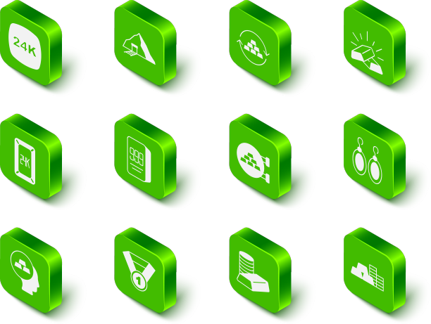 设置金矿兑换货币金条耳环硬币图片下载