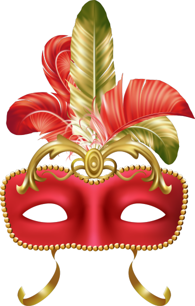 威尼斯狂欢节化妆舞会小丑面具图片下载
