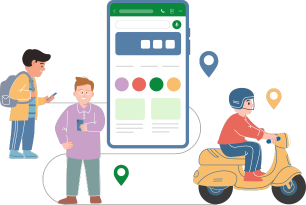 移动应用程序大屏幕发送图片下载