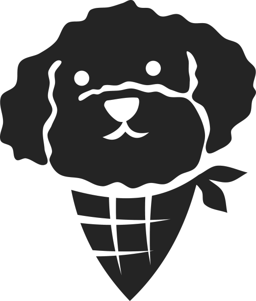 贵宾犬标志模板孤立品牌标识图片下载