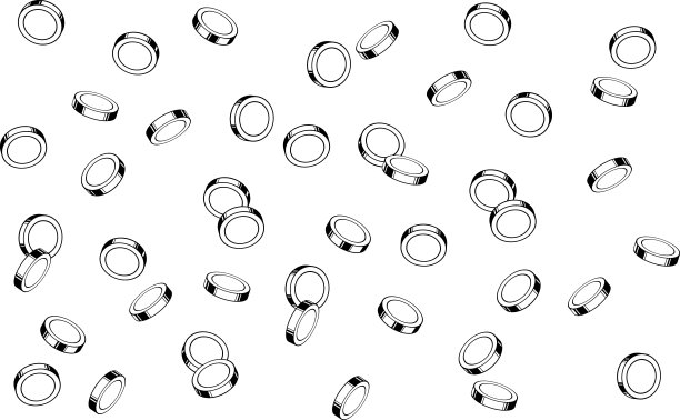 硬币插图崩溃图片下载