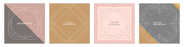 一套简单的设计模板和相框图片下载