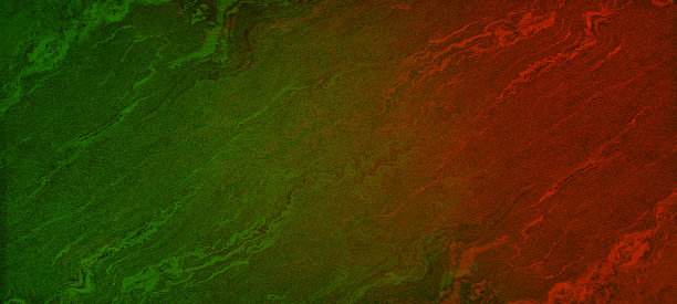 渐变的绿色和红色奢华的大理石石材纹理用空白的设计空间作为背景，抽象的大理石纹理。大理石的纹理适合设计圣诞的心情和基调。图片下载