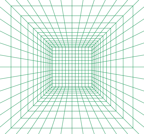 网格房间在透视3d风格室内图片下载