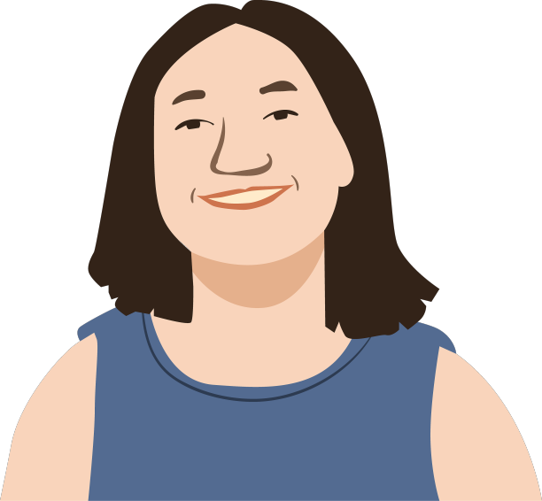 身材平平的黑发中年白人妇女图片下载