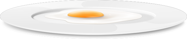 盘子里有美味的煎蛋和不锈钢图片下载