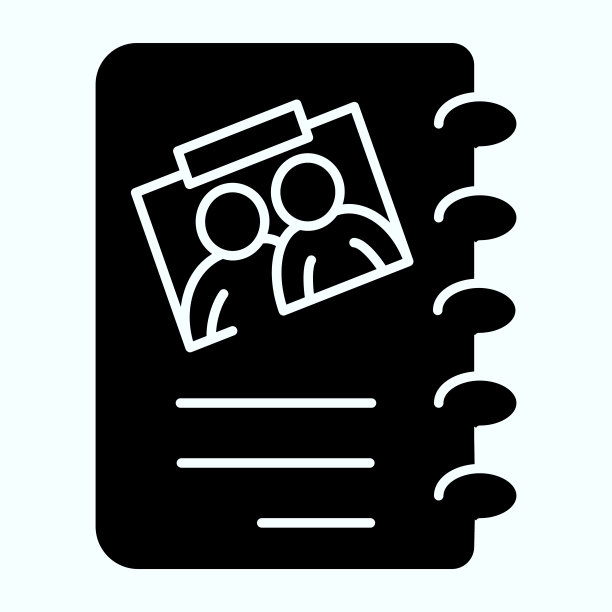 相册固体图标。页与照片矢量插图隔离在白色。页与图片和文字字形样式设计和应用程序。图片下载