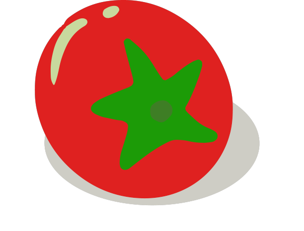 新鲜红番茄等长图片下载