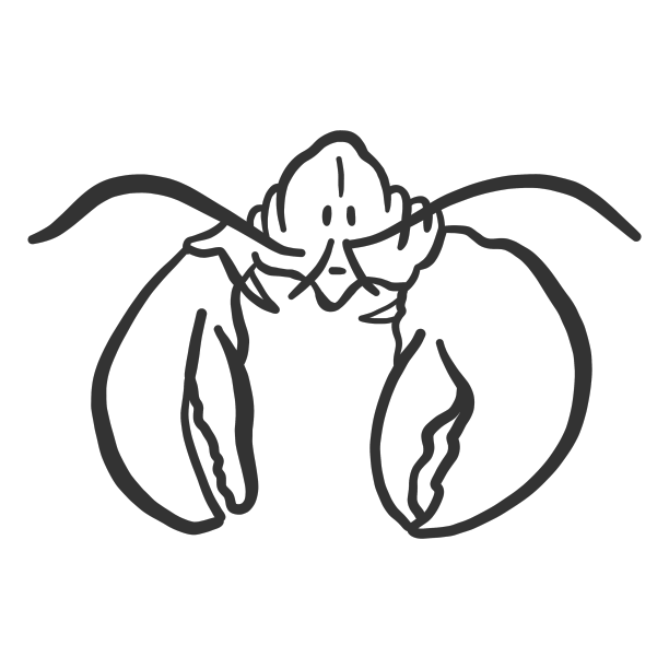 龙虾天线爪涂鸦图片下载