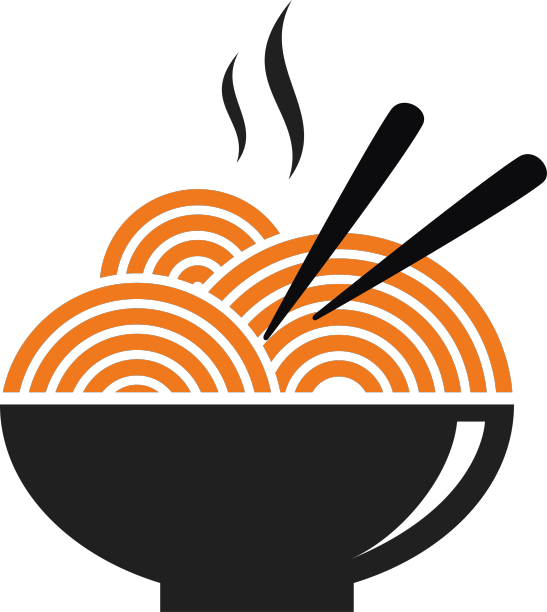 面条标志设计模板图片下载