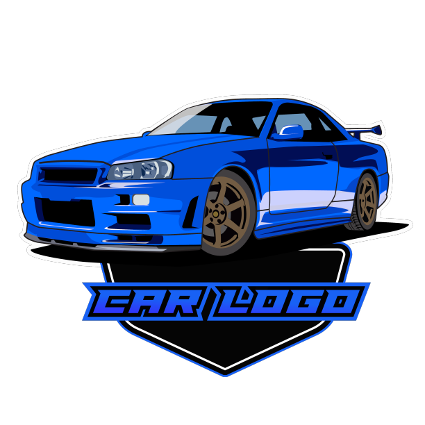 JDM汽车标志模板设计图片下载