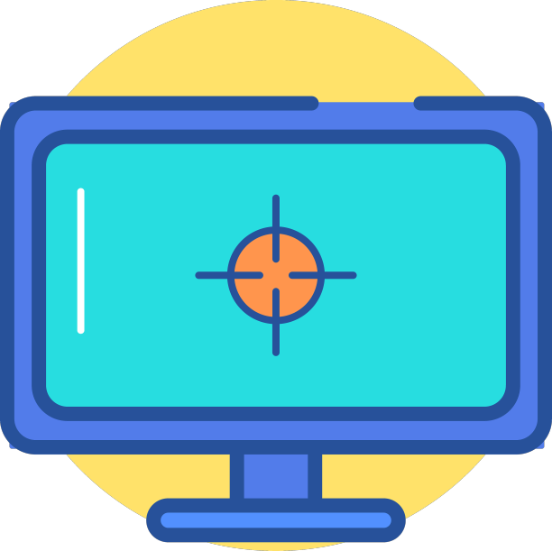 游戏显示器图标图片下载