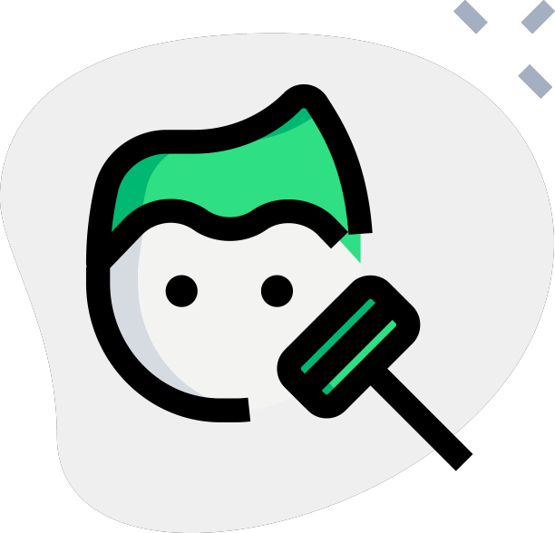 男子剃须在理发店沙龙孤立图片下载