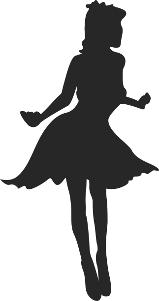 女孩摆造型时尚图片下载