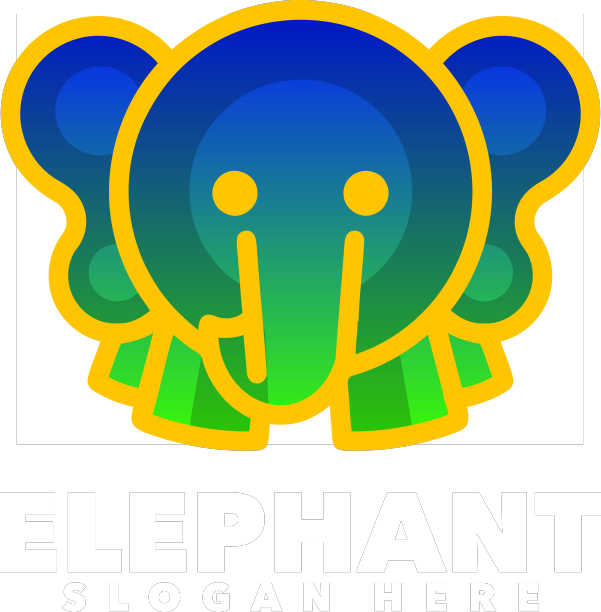 大象渐变彩色图片下载