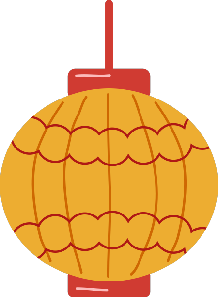 喜庆的中国灯笼设计的传单横幅图片下载