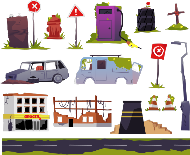 后世界末日的毁灭大灾难图片下载