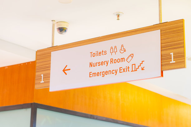 卫生间指示牌图片下载