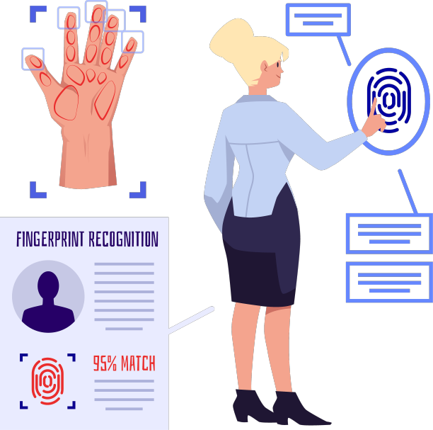 指纹生物识别技术图片下载