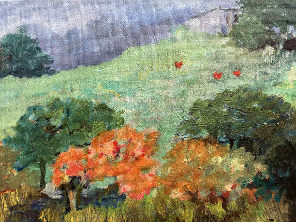 田里的母鸡图片下载