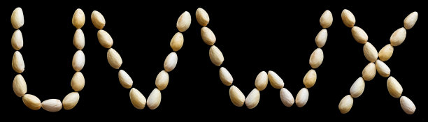 由开心果制成的字母和符号图片下载