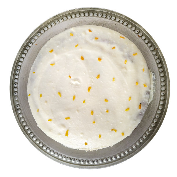 柠檬饼俯视图孤立的照片图片下载