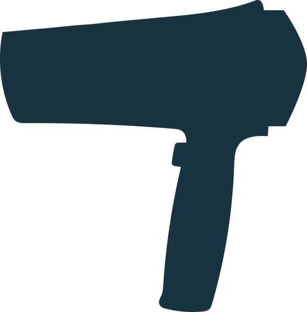 吹风机轮廓图片下载