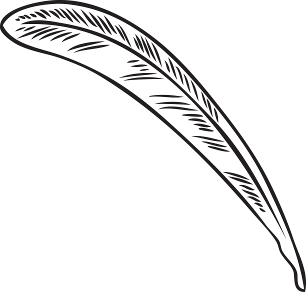 沙棘一叶雕刻手绘图片下载