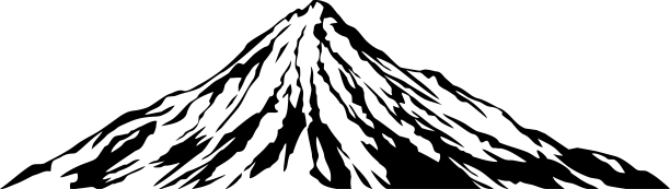 落基山脉的风景黑白相间图片下载