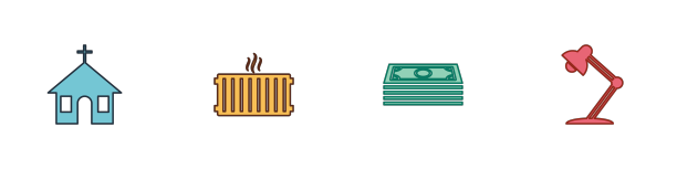 设置教堂建筑暖气片堆纸图片下载