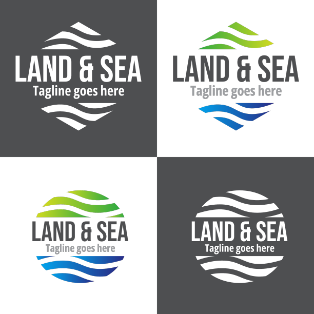 陆地和海洋的标志符号图片下载