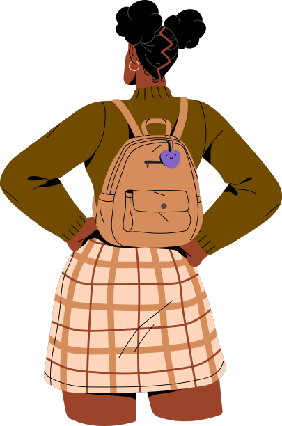 背着背包走回去的人看年轻图片下载