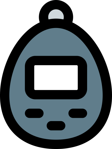 电子宠物是一种带屏幕的手持小玩具图片下载