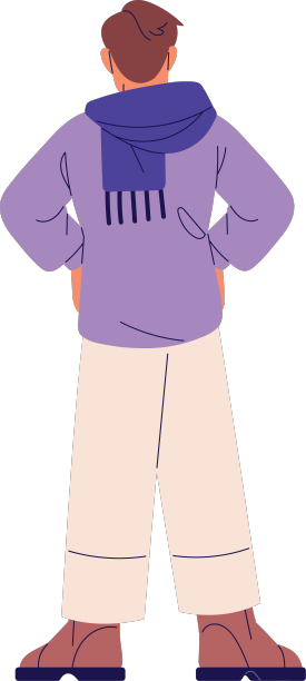 男子站姿，双手叉腰图片下载