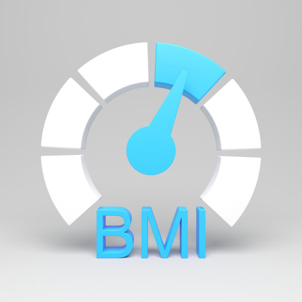 BMI。简称体重指数。健康生活方式理念图片下载