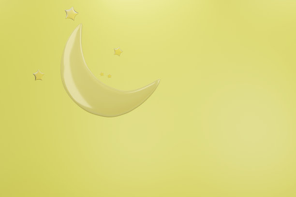 月，月光，夜，轮廓，闪亮，简单，天空，睡眠，星星，星星，宇宙图片下载