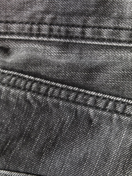 特写牛仔裤细节照片在工作室。没有人。图片下载