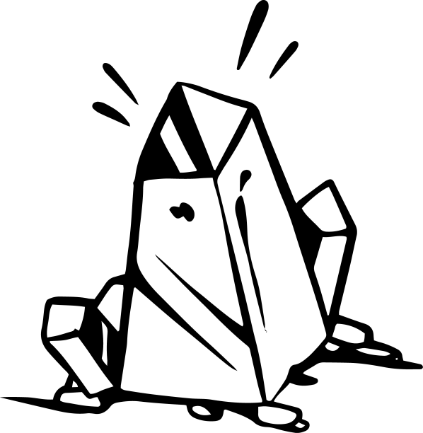 大地水晶轮廓图片下载