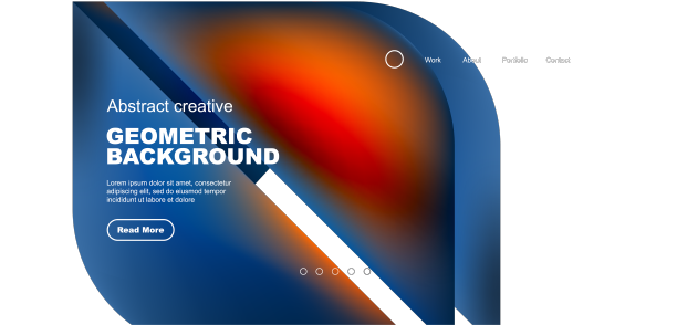 液体形状与流动的渐变颜色图片下载