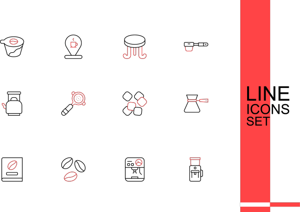 设线上电动咖啡研磨机咖啡机图片下载