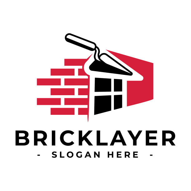 砖石标志设计模板瓦匠标志图片下载