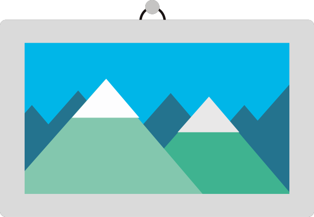 挂平相框图片下载