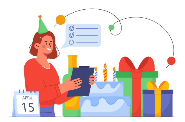 女性策划事件矢量概念图片下载