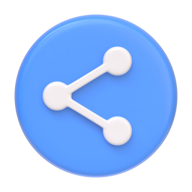 共享图标隔离在白色背景图片下载