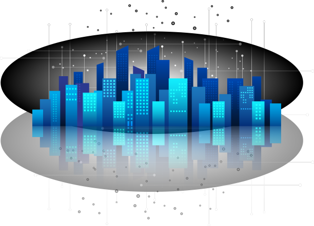 智慧城市技术对城市有一种反映图片下载