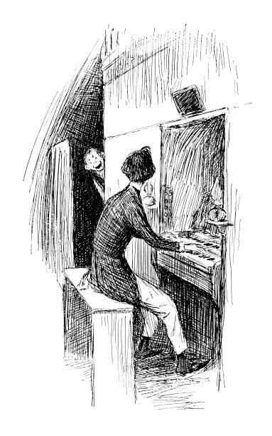 汉普顿县，马萨诸塞州的古董图像:钢琴家图片下载