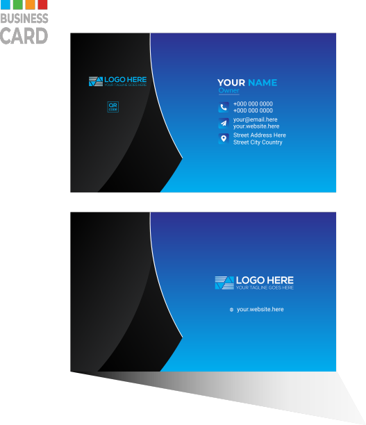 名片设计为任何公司使用图片下载